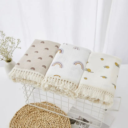 Cotton Muslin Swaddle Blanket